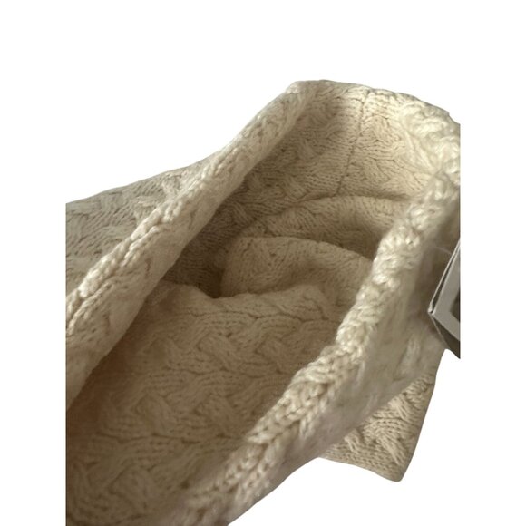 ERIN Oatmeal Made in Ireland Neck Scarf NEW with tags - Picture 5 of 5